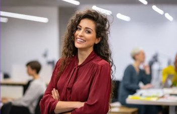 5. Femme souriante